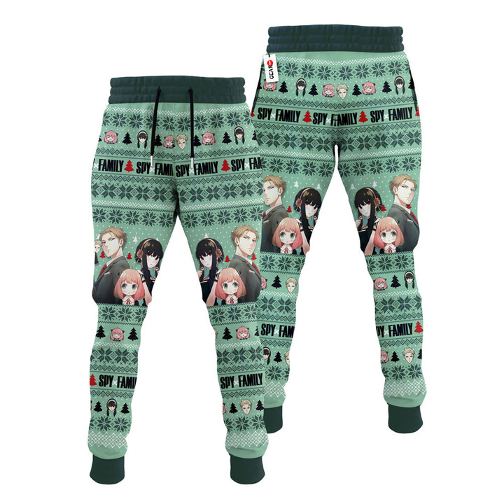 Forger Family Christmas Ugly Sweatpants Custom Xmas Joggers Gear Otaku