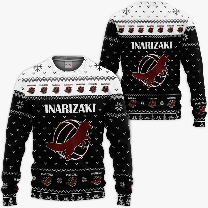 Inarizaki Ugly Sweater Christmas Hoodie Shirts Gear Otaku