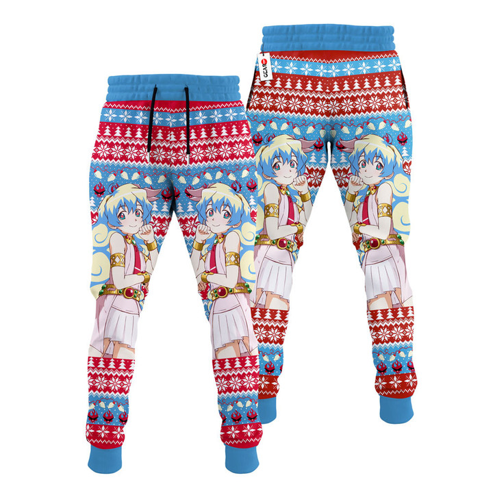 Nia Teppelin Christmas Ugly Sweatpants Custom Xmas Joggers Gear Otaku