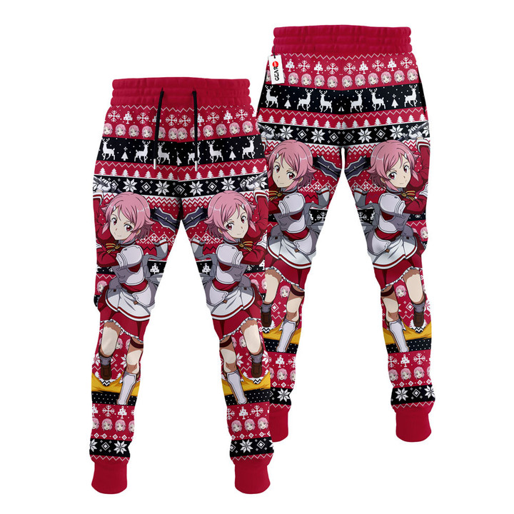 Lisbeth Christmas Ugly Sweatpants Custom Xmas Joggers Gear Otaku