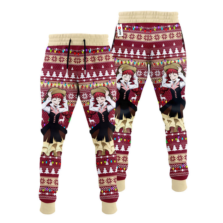 Lucy Maud Montgomery Christmas Ugly Sweatpants Custom Xmas Joggers Gear Otaku
