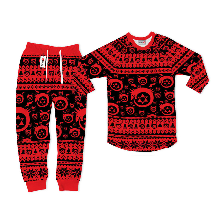 The Ouroboros Christmas Pajamas Custom Anime Sleepwear