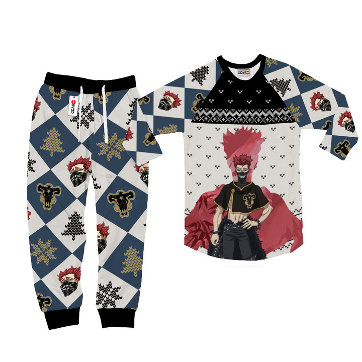 Zora Ideale Christmas Pajamas Set Custom Anime Sleepwear
