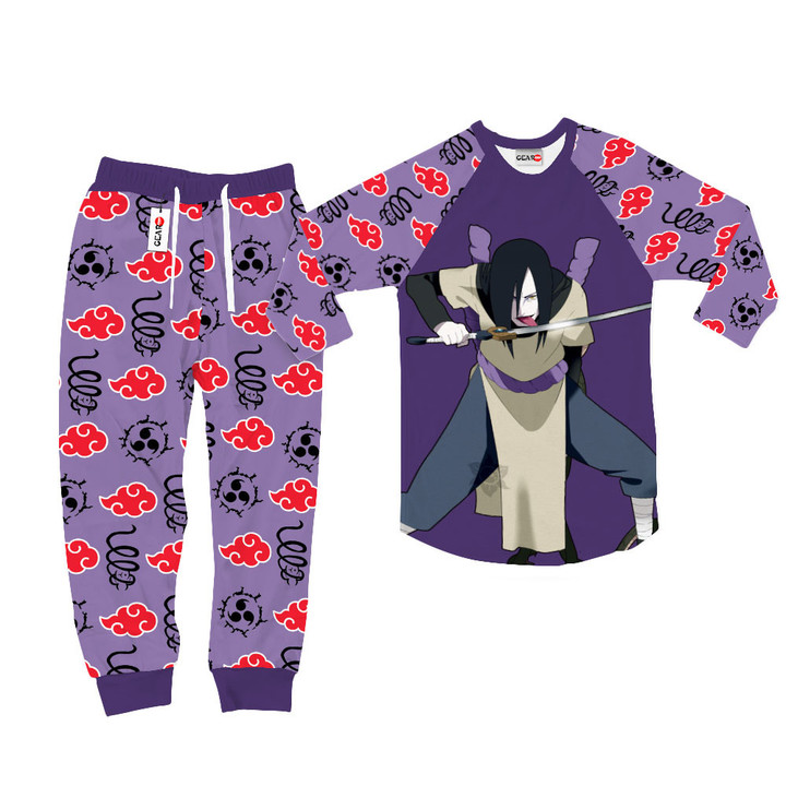 Orochimaru Pajamas Set Custom Anime Sleepwear