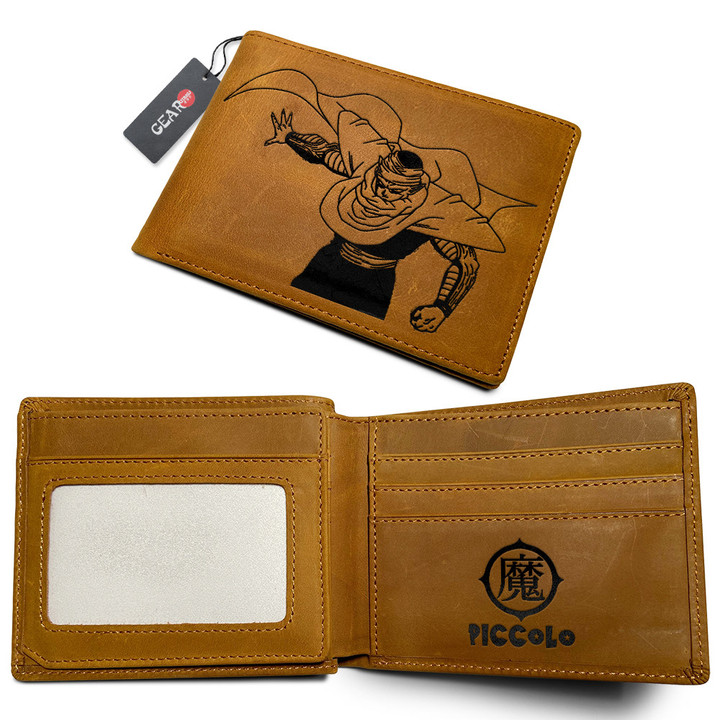 Piccolo Anime Leather Wallet Personalized- Gear Otaku
