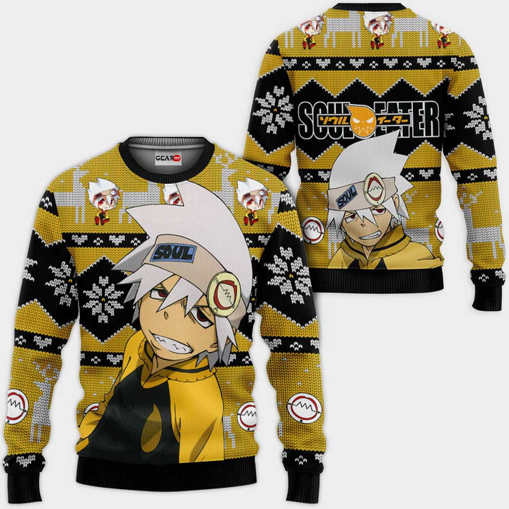 Evans Symbol Ugly Christmas Sweater Anime Gifts