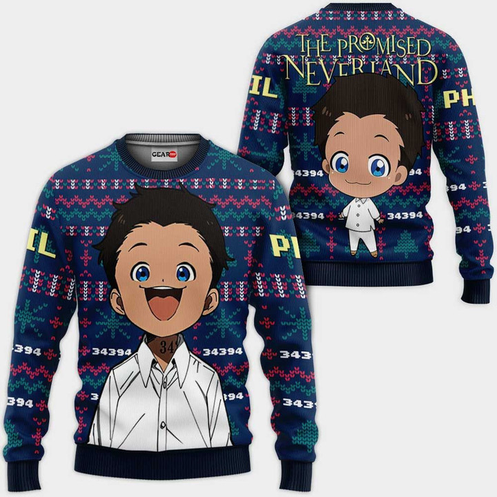 Phil Ugly Christmas Sweater Anime Gifts