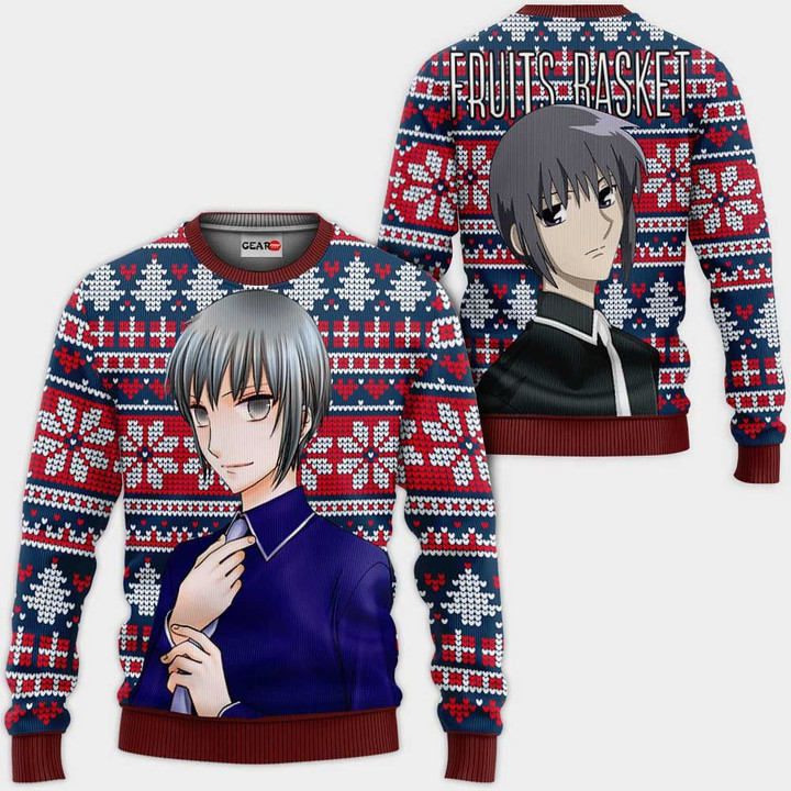 Yuki Sohma Ugly Christmas Sweater Anime Gifts