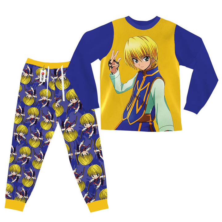 Kurapika Pajamas Set Custom Anime Sleepwear