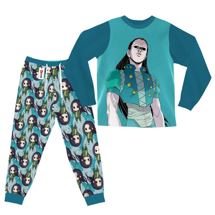 Illumi Zoldyck Pajamas Set Custom Anime Sleepwear