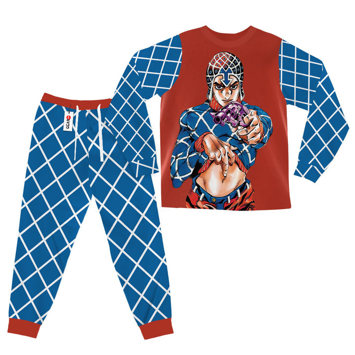 Guido Mista Pajamas Set Custom Anime Sleepwear