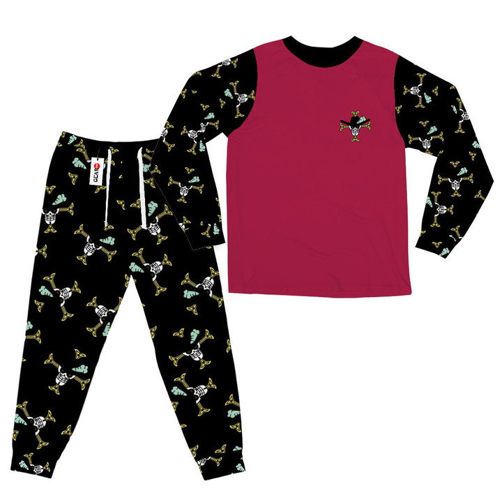 Dracule Mihawk Pajamas Set Custom Anime Sleepwear