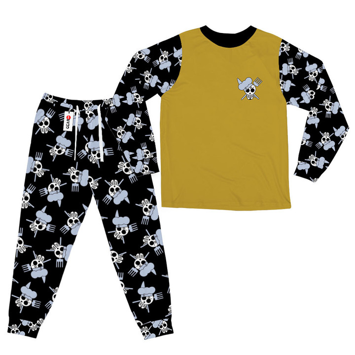 Vinsmoke Sanji Pajamas Set Custom Anime Sleepwear