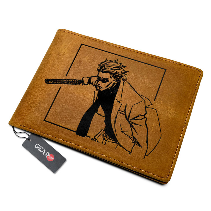 Kento Nanami Anime Leather Wallet Personalized- Gear Otaku