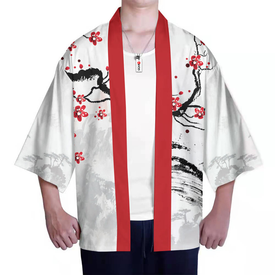 Douma Kimono Shirts Custom Anime Haori Japan Style - Gear Otaku