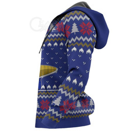 Vegeta Ugly Christmas Sweater It's Over 9000 Funny DBZ Xmas Gift VA10 - 4 - GearAnime