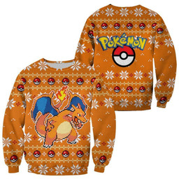 Pokemon Charizard Ugly Christmas Sweater Custom Xmas Gift - 1 - GearAnime