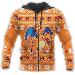 Pokemon Charizard Ugly Christmas Sweater Custom Xmas Gift - 7 - GearAnime