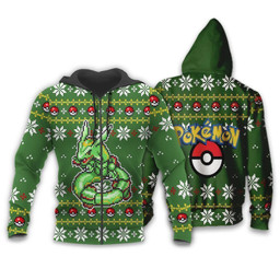 Pokemon Rayquaza Ugly Christmas Sweater Custom Xmas Gift - 2 - GearAnime