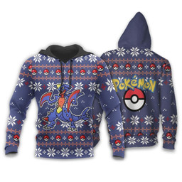 Pokemon Garchomp Ugly Christmas Sweater Custom Xmas Gift - 3 - GearAnime