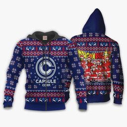 Capsule Ugly Christmas Sweater DB Anime Xmas Gift Idea VA10 - 2 - GearAnime