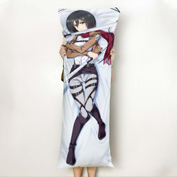 AOT Mikasa Ackerman Body Pillow Cover Anime Gifts Idea For Otaku GirlGear Otaku