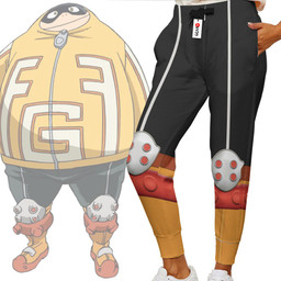 Fatgum Joggers My Hero Academia Anime Sweatpants - Gear Otaku