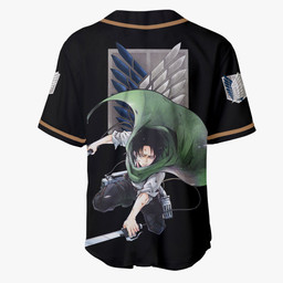 Levi Ackerman Jersey Shirt Custom Attack On Titan Anime Merch Clothes VA240122401-3-Gear-Otaku
