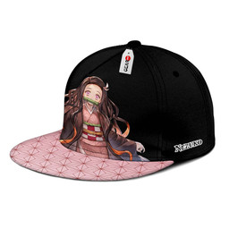 Cute Nezuko Cap Hat Anime Demon Slayer Snapback-Gear Otaku