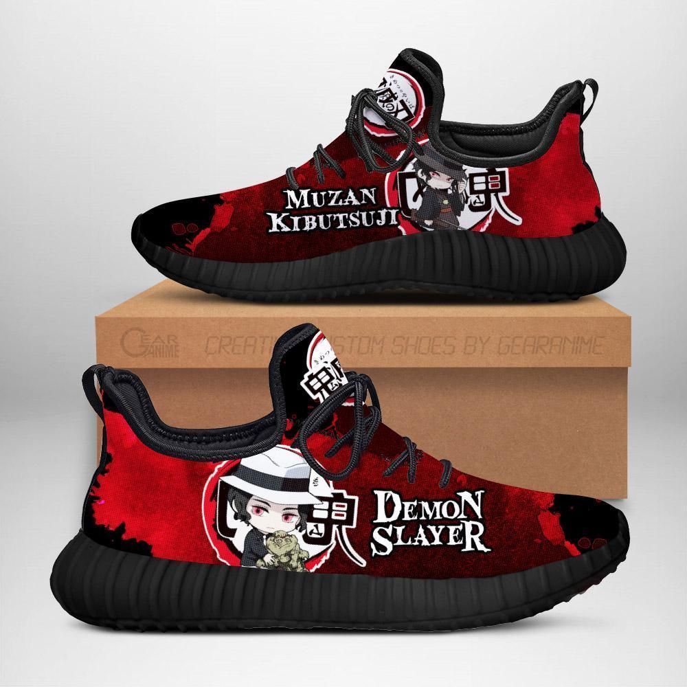 Lord Muzan Kibutsuji Reze Shoes Demon Slayer Anime Sneakers Fan Gift Idea - 1 - GearAnime