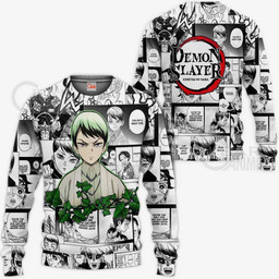 Demon Slayer Anime Mix Manga Hoodie Shirt Yushiro Jacket - 2 - GearAnime