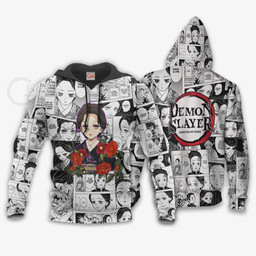 Demon Slayer Anime Mix Manga Hoodie Shirt Tamayo Custom Jacket - 4 - GearAnime