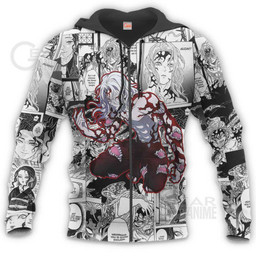 Demon Slayer Anime Mix Manga Hoodie Shirt Muzan Kibutsuji Jacket - 8 - GearAnime