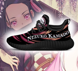 Demon Slayer Nezuko Kamado Reze Shoes Custom Anime Sneakers - 4 - GearAnime