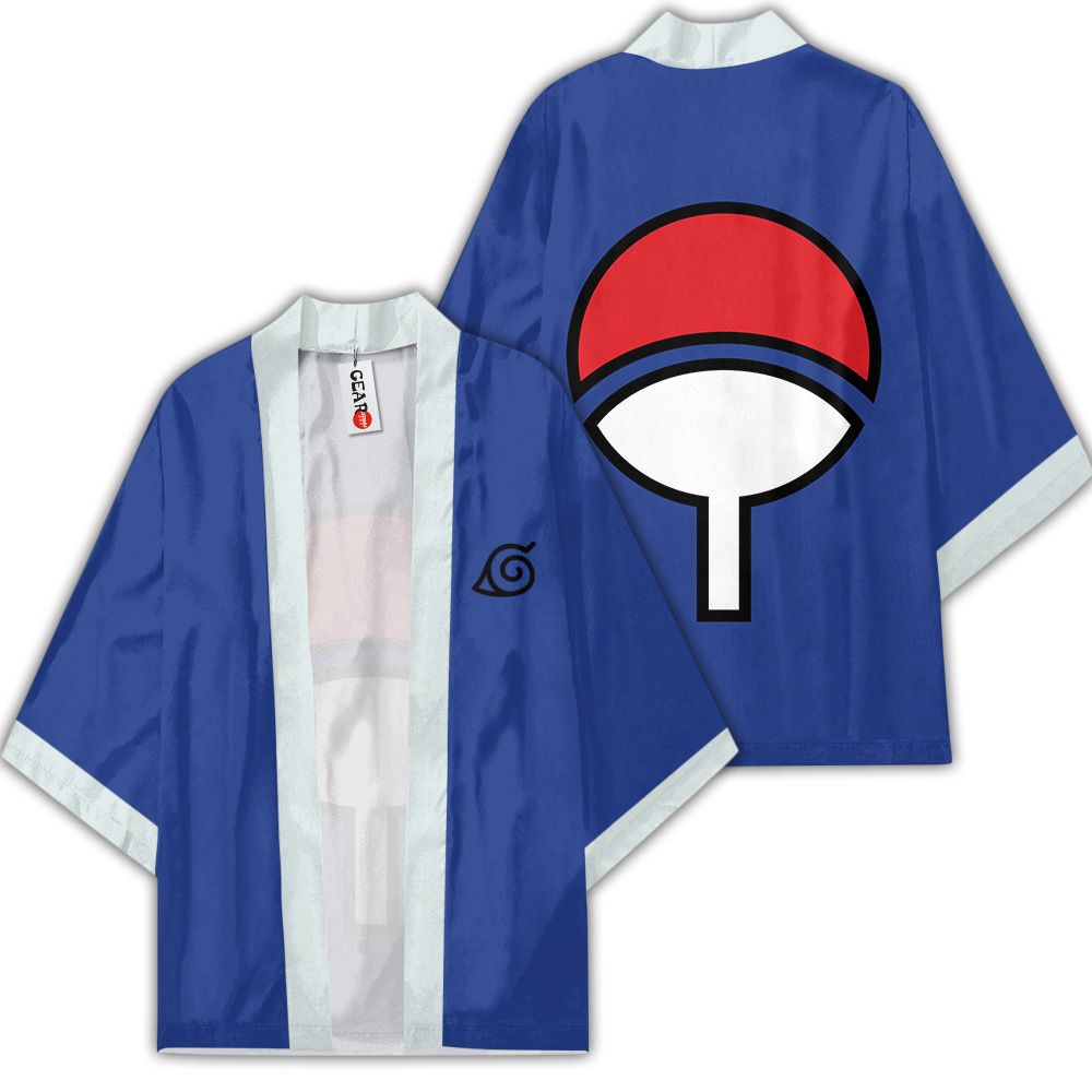Uchiha Sasuke Kimono Uniform Anime Naruto Merch Clothes - Gear Otaku