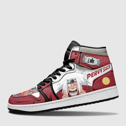 Jiraiya Pervy Sage J1 Shoes Naruto Custom Anime ShoesGear Anime