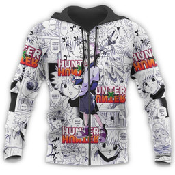 Killua Hunter X Hunter Shirt Sweater HxH Anime Hoodie Manga Jacket - 8 - GearAnime