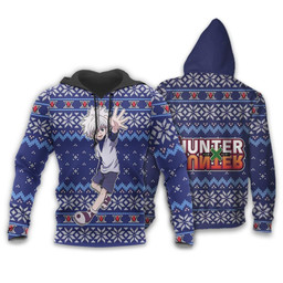 Killua Ugly Christmas Sweater Hunter X Hunter Anime Xmas Gift Custom Clothes - 3 - GearAnime