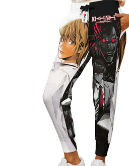 Light Yagami Joggers Custom Death Note Anime Sweatpants - Gear Otaku