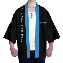 Grimmjow Kimono Custom Anime Bleach Merch Clothes-3-Gear-Otaku