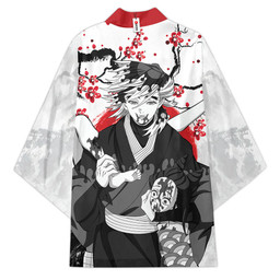 Douma Kimono Custom Kimetsu Anime Haori Merch Clothes Japan Style HA090222121-2-Gear-Otaku