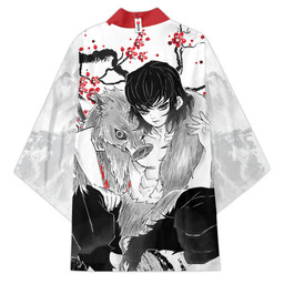 Inosuke Kimono Custom Kimetsu Anime Haori Merch Clothes Japan Style HA090222104-2-Gear-Otaku