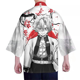 Shinazugawa Sanemi Kimono Custom Kimetsu Anime Haori Merch Clothes Japan Style HA090222124-4-Gear-Otaku