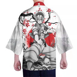 Akaza Kimono Custom Kimetsu Anime Haori Merch Clothes Japan Style HA090222116-4-Gear-Otaku