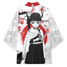 Kanao Tsuyuri Kimono Custom Kimetsu Anime Haori Merch Clothes Japan Style HA090222108-2-Gear-Otaku