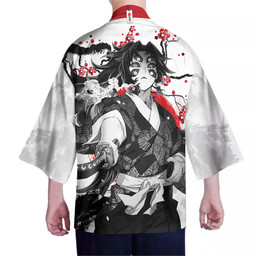 Kokushibo Kimono Custom Kimetsu Anime Haori Merch Clothes Japan Style HA090222122-4-Gear-Otaku