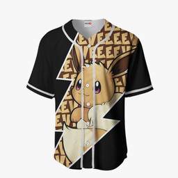 Eevee Jersey Shirt Custom Pokemon Anime Merch Clothes for Otaku VA250122108-2-Gear-Otaku