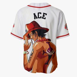Portgas D Ace Jersey Shirt One Piece Custom Anime Merch Clothes for Otaku VA2303223013-3-Gear-Otaku
