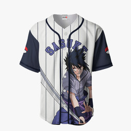 Sasuke Uchiha Jersey Shirt Custom Anime Merch Clothes for Otaku VA230322103-2-Gear-Otaku