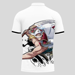 Edward Newgate Polo Shirt Custom Anime One Piece Merch Clothes for Otaku TT28042210116-3-Gear-Otaku
